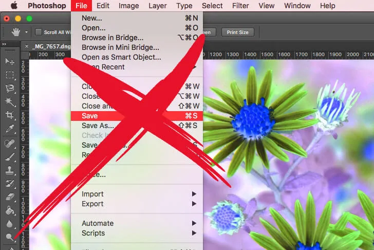 photoshop not saving colors correctly
